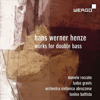 헨체: 더블-베이스 독주와 협주곡 (Henze: Works For Double Bass) (CD) - Daniele Roccato