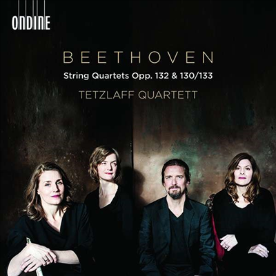 베토벤: 현악 사중주 13, 15번, 대푸가 (Beethoven: String Quartets 132 &amp; 130, Grosse Fuge O.133) (2CD) - Tetzlaff Quartett