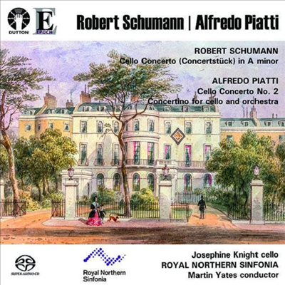 플라티 & 슈만: 첼로 협주곡 (Piatti & Schumann: Cello Concertos)(CD) - Josephine Knight