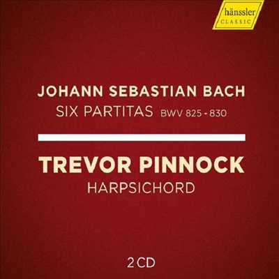 바흐: 하프시코드를 위한 파르티타 (Bach: Partitas for Harpsichord Nos.1 - 6) (2CD) - Trevor Pinnock