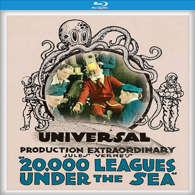 20,000 Leagues Under The Sea (해저 2만리) (1916)(한글무자막)(Blu-ray)