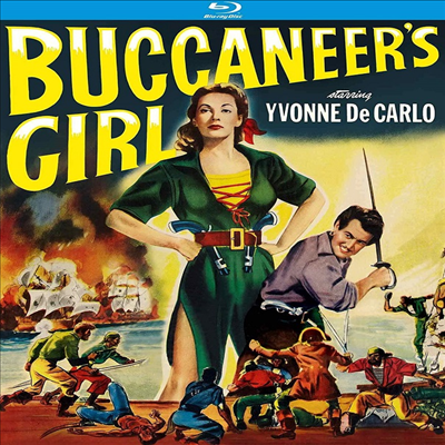 Buccaneer&#39;s Girl (여해적) (1950)(한글무자막)(Blu-ray)