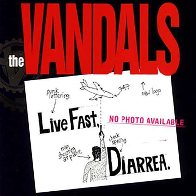 Vandals - Live Fast, Diarrhea (25th Anniversary)(Ltd. Ed)(Colored LP)