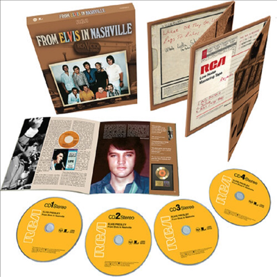 Elvis Presley - From Elvis In Nashville (4CD)(Box Set)