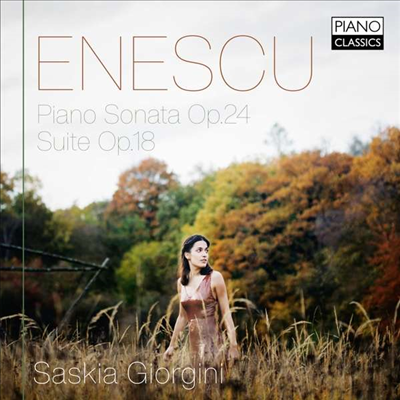 에네스쿠: 피아노 소나타 3번 &amp; 피아노 모음곡 3번 (Enescu: Piano Sonata No.3 &amp; Suite for Piano No.3)(CD) - Saskia Giorgini