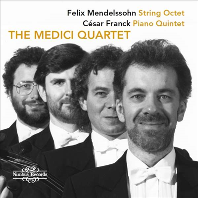 프랑크: 피아노 오중주 & 멘델스존: 팔중주 (Franck: Piano Quintet & Mendelssohn: Octet)(CD) - Medici String Quartet