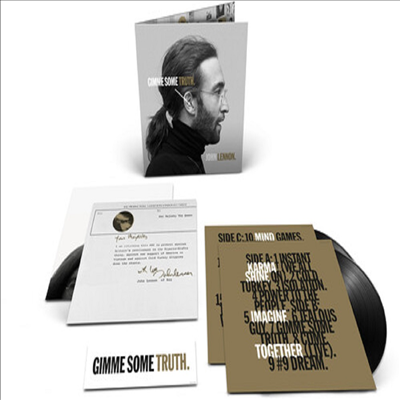 John Lennon - Gimme Some Truth (Remixed)(180g 2LP)(부클릿+스티커+포스터)