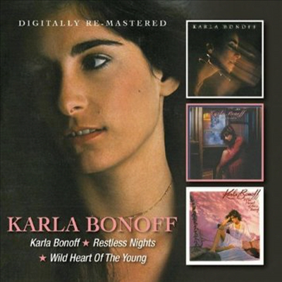 Karla Bonoff - Karla Bonoff/Restless Nights/Wild Heart Of The Young (Remastered)(3 On 2CD)