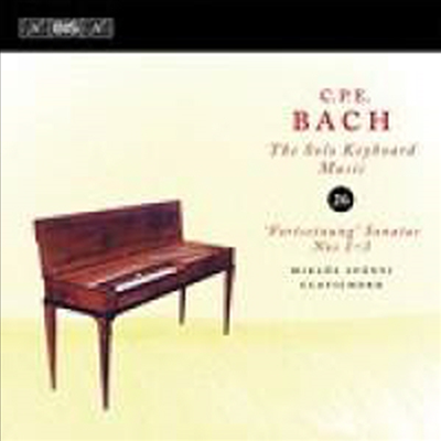 C.P.E 바흐: 건박 악기 독주 26집 (C.P.E.Bach: Solo Keyboard Works Vol.26)(CD) - Miklos Spanyi