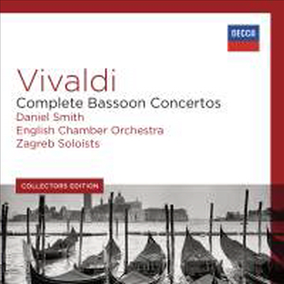 비발디: 바순 협주곡 전집 (Vivaldi: Complete Bassoon Concerto) (5CD Boxset) - Daniel Smith