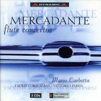 메르카단테: 플루트 협주곡 (Mercadante: Flute Concertos) (2CD) - Mario Carbotta