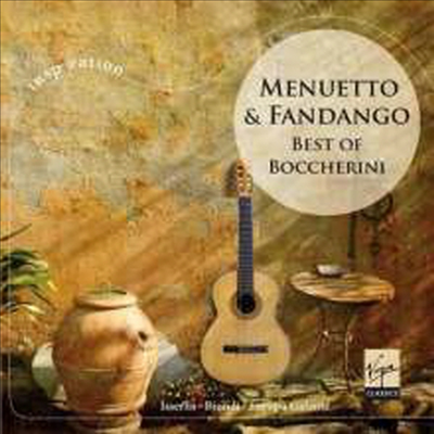 보케리니 - 미뉴엣과 판당고 (Menuetto &amp; Fandango - Best of Boccherini)(CD) - Fabio Biondi