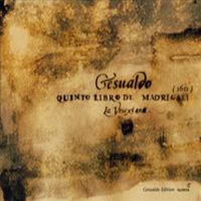 제수알도 : 마드리갈 5집 (Quinto Libro di Madrigali)(CD) - Gesualdo da Venosa