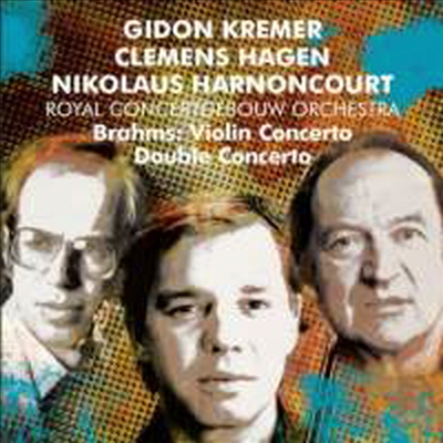 브람스 : 바이올린 협주곡, 이중 협주곡 (Brahms : Violin Concerto Op.77 & Double Concerto Op.102)(CD) - Nikolaus Harnoncourt