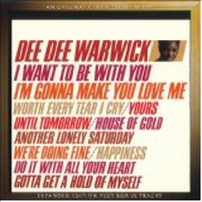 Dee Dee Warwick - I Want To Be With You/I&#39;m Gonna Make You Love Me (Remastered)(Bonus Tracks)(2 On 1CD)(CD)