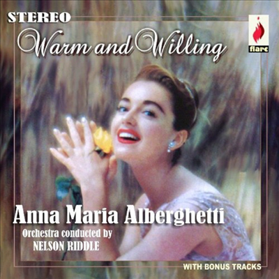 Anna Maria Alberghetti with Nelson Riddle - Warm &amp; Willing (Bonus Tracks)(CD)