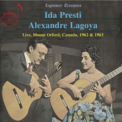 이다 프레스티 & 알렉산드르 라고야 - 기타 이중주 (Ida Presti & Alexandre Lagoya - Legendary Treasures)(CD) - Ida Presti & Alexandre Lagoya