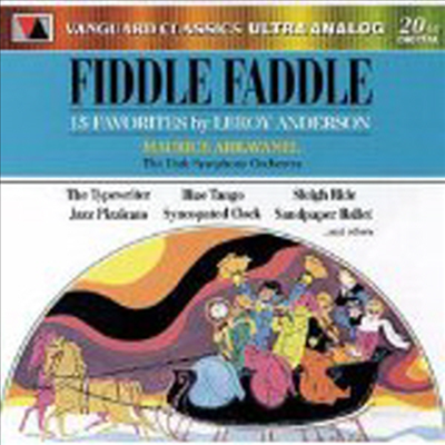 르로이 앤더슨 - 관현악 소품집 (Leroy Anderson - Fiddle Faddle)(CD) - Maurice Abravanel