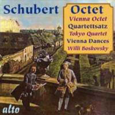 슈베르트: 팔중주 & 현악 사중주 12번 (Schubert: Octet In F Major, D803 & String Quartet No.12)(CD) - Vienna Octet