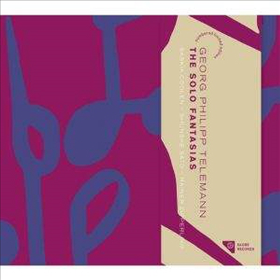 텔레만: 독주 환상곡 - 비올라 다 감바, 바이올린 & 리코더 (Telemann: The Solo Fantasias - Viola da gamba, Recorder & Violin) (3CD)(Digipack) - Rainer Zipperling