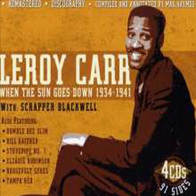 Leroy Carr - When The Sun Goes Down 1934-41 (Remastered)(4CD Boxset)