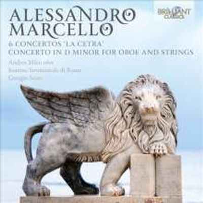 마르첼로: 6개의 &#39;라 체트라 협주곡&#39; &amp; 오보에 협주곡 (Marcello: La Cetra Concertos Nos.1 - 6 &amp; Oboe Concerto)(CD) - Giorgio Sasso