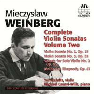 바인베르크: 바이올린 소나타 (Weinberg: Complete Violin Sonatas Vol.2)(CD) - Yuri Kalnits