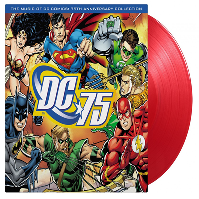 O.S.T. - Music Of DC Comics (75th Anniversary Collection) (뮤직 오브 DC 코믹스) (180g Red LP)