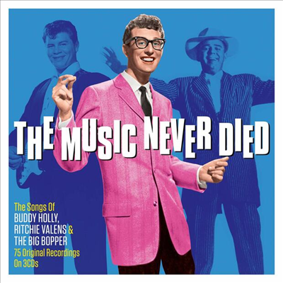Buddy Holly / Richie Valens / Big Bopper - The Music Never Died (3CD)