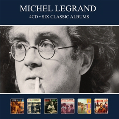 Michel Legrand - Six Classic Albums (Remastered)(Digipack)(4CD)