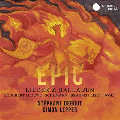 에픽 - 독일어 가곡과 발라드 (Epic - Lieder &amp; Balladen)(CD) - Stephane Degout