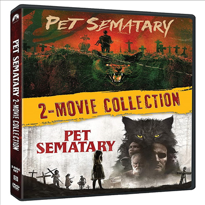 Pet Sematary 2019 / 1989 (2 Movie Collection) (공포의 묘지 2019 / 1989)(지역코드1)(한글무자막)(DVD)