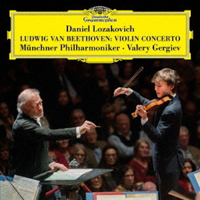베토벤: 바이올린 협주곡 (Beethoven: Violin Concerto) (Ltd. Ed)(Hi-Res CD (MQA x UHQCD)(일본반) - Daniel Lozakovich