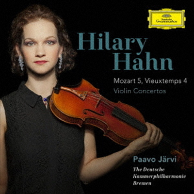 모차르트: 바이올린 협주곡 5번, 뷔에땅: 바이올린 협주곡 4번 (Mozart: Violin Concerto No.5, Vieuxtemps: Violin Concerto No.4) (Ltd. Ed)(Hi-Res CD (MQA x UHQCD)(일본반) - Hilary Hahn