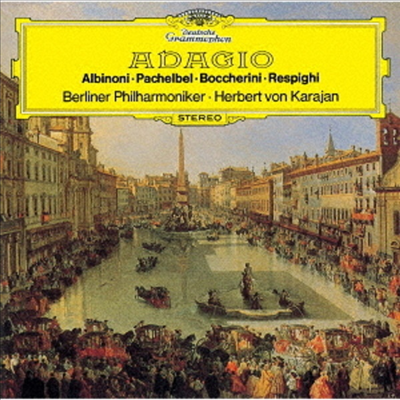 알비노니: 아다지오, 파헬벨: 캐논 (Albinoni: Adagio, Pachelbel: Canon) (Ltd. Ed)(Hi-Res CD (MQA x UHQCD)(일본반) - Herbert von Karajan