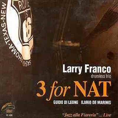 Larry Franco - 3 For Nat (CD)