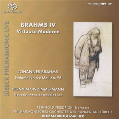 브람스: 교향곡 4번, 치머만: 트럼펫 협주곡 (Brahms: Symphony No.4, Zimmermann: Trumpet Concerto) (SACD Hybrid) - Roman Brogli-Sacher