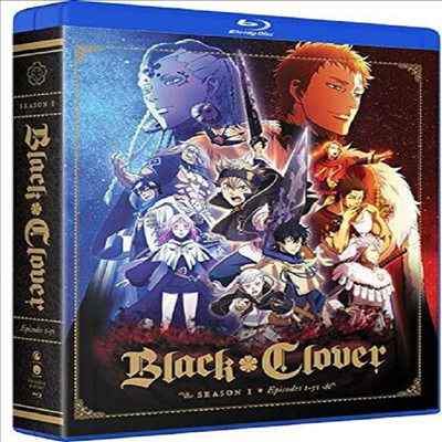 Black Clover: Season 1 - Complete (블랙클로버: 시즌 1 - 컴플리트)(한글무자막)(Blu-ray)