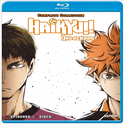 Haikyu: Season 3 (하이큐: 시즌 3)(한글무자막)(Blu-ray)
