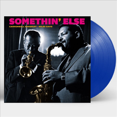 Cannonball Adderley - Somethin Else (Ltd. Ed)(Remastered)(Bonus Track)(180G)(Blue Virgin-Vinyl)(LP)