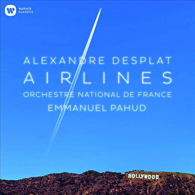 알렉상드르 데스플라 - 에어라인 (Alexandre Desplat - Airlines) (180g)(LP) - Emmanuel Pahud