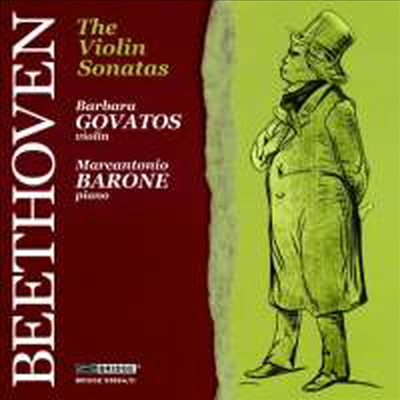 베토벤: 바이올린 소나타 전집 1번 - 10번 (Beethoven: Complete Violin Sonatas Nos.1 - 10) (4CD) - Barbara Govatos