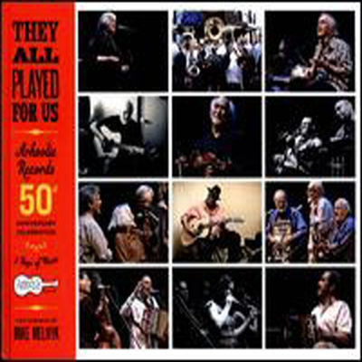 Various Artists - They All Played for Us: Arhoolie Records 50th Anniversary Celebration (4CD Boxset)