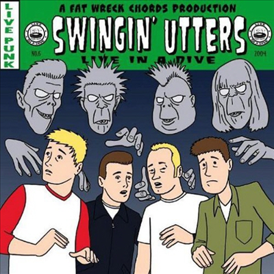 Swingin Utters - Live In A Dive (CD)