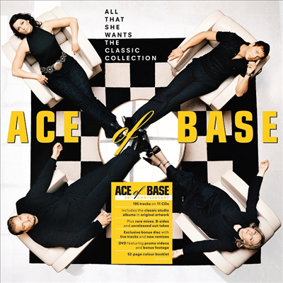 Ace Of Base - All That She Wants: The Classic Collection (11CD+DVD)(Box Set)