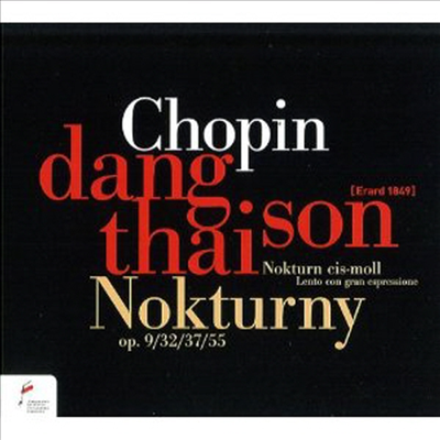 쇼팽: 녹턴 (Chopin: Nocturnes) (Digipack)(CD) - Dang Thai Son
