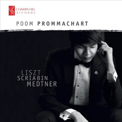 리스트, 스크리아빈, 메트너: 피아노 작품집 (Liszt, Scriabin &amp; Medtner: Piano Works)(CD) - Poom Prommachart
