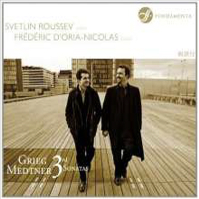 그리그 &amp; 메트너: 바이올린 소나타 3번 (Grieg &amp; Medtner: Violin Sonatas Nos.3)(CD) - Svetlin Roussev