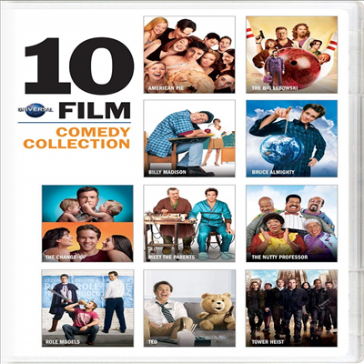 Universal 10-Film Comedy Collection (유니버설 10 필름 코미디 컬렉션)(지역코드1)(한글무자막)(DVD)