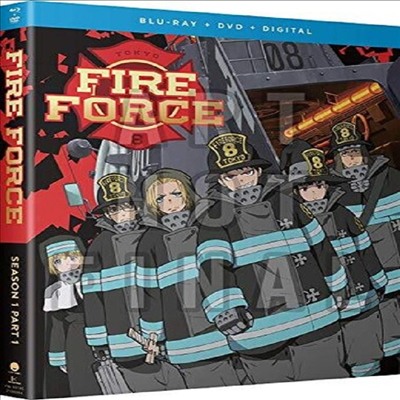 Fire Force: Season 1 - Part 1 (불꽃 소방대: 시즌 1 - 파트 1)(한글무자막)(Blu-ray)